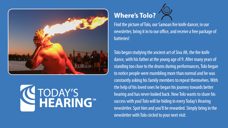 Where's Tolo? Today's Hearing - Katy - Houston