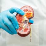 Bissected kidney model